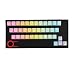 Cmany ATTAV 37 Keys PBT Keycaps Double-shot Backlit Keycaps Set for Mechanical Keyboard (Rainbow Gradient) primary