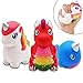JOYIN 3 Pack Jumbo Squishy Toy Slow Rising Stress Relief Soft Squeeze Kawaii Animal Friends Toys for Boys and Girls