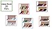 ComfortNFashion Women's Low Cut Socks Multi Pack- 20 Pairs (9-11, Neon Stripes (2063-1))