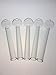 Handcrafted Stained Glass Oil Burners, 4.7 inch long (5pcs clear)