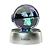 kaitnax 3D Crystal Ball LED Night Light Table Lamps Change Color Kids Bedroom Office Decor, Christmas Birthday Gifts for Child Boyfriend USB Powered