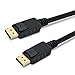 GearIT Gold Plated DisplayPort to DisplayPort Cable 25 Feet - Up to 2K Resolution (DP to DP Cable) Black