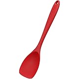 MJIYA Silicone Spatula Spoon, BPA Free & Food Grade, High Heat Resistant to 480°F, Mix Thick Batters, Scrape Sauces, Stir Pas