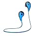 Simptech Wireless Headphones Bluetooth Earbuds - Sweatproof Sports In Ear Headset,Noise Cancelling With Microphone Maximum Comfort for iPhone 7 Samsung Galaxy S7(Blue)