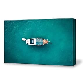 for Living Room Bedroom Home Artwork Paintings Aerial Photo