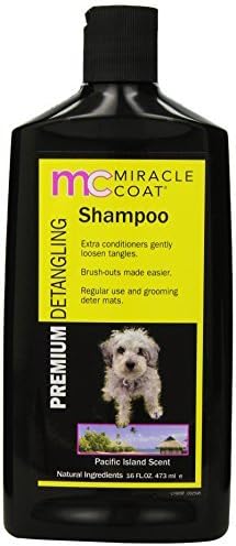 Miracle Coat Detangling Dog Shampoo 16 oz. by Miracle Coat