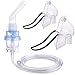 Healva Cool Mist Inhaler Vaporizer kit Accessories with Kids and Adult Mask Oxygen Tubing - 2 Pack