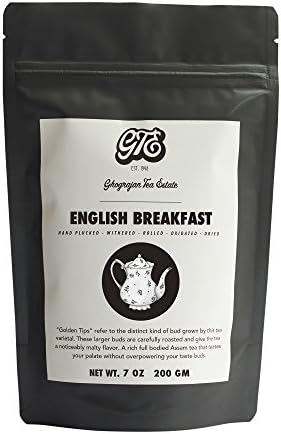 English Breakfast Fresh Loose Leaf Black Tea Leaves (100+ Cups) - Fresh Harvest - Directly Shipped from our Family-Owned Estate in Assam, India - Morning & Afternoon Tea