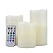 Sunmi Harvestime Flameless Candles, Led Votive Pillar Candles with Remote Timer,Battery Operated Powered, Electric Candles for Party Lights Centerpiece Lanterns and Wedding Decoration (Multicolor)