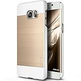 Galaxy S6 Edge Plus Case, OBLIQ [Slim Meta][Champagne Gold/White] - Stylish Thin Slim Fit Bumper Metallic All Around Protection Hybrid Cover for Galaxy S6 Edge+
