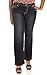 WallFlower Juniors Plus Size Basic Legendary Bootcut Jeans in Scarlet Size: 16