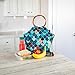 Artovida Artists Collective Lunch Purse | 11 x 15 x 6 Inches Large Reusable Insulated Lunch Tote with Inside Pocket - Design by Monika Strigel (Germany) Really Mermaid - Bamboo