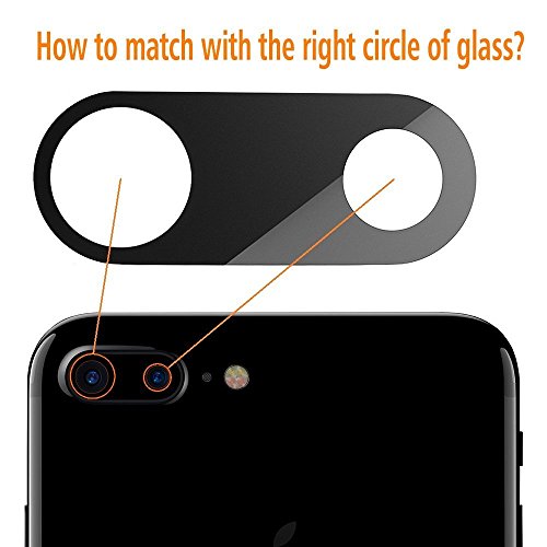 oGoDeal OEM iPhone 8 Plus and iPhone 7 Plus Rear Back Camera Glass Lens Cover Replacement 100% Original with Adhesive and Repair Tools