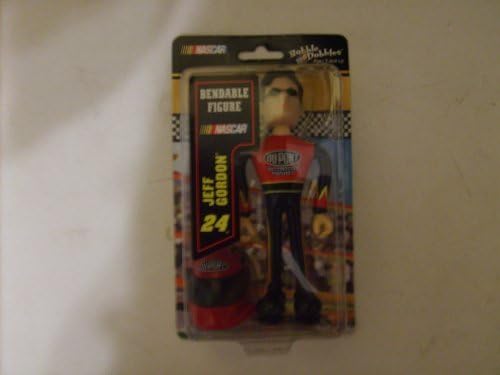 Bobble Dobbles " Jeff Gordon" Bendable Figure with Helmet, Dupont uniform