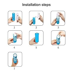 REAN Glow Blue Remote Case Replacement for