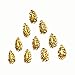 Bindi Body Face Jewels Bindi Crystals in Golden Tear Drop - Fancy Quality Designer Bindis - forehead bindi Makeup decorations for women