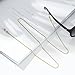 CROISSANT Glasses Chain Stainless Steel Eyeglass Chains, Sunglass Retainer Strap Eyeglasses String Holder Glasses Cord Lanyard Gift