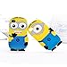 Iphone 6s Case, Iphone 6 Case, Cute 3D Cartoon Lovely Despicable Me Minion Soft Gel Rubber Silicone Protection Skin Case Cover for Iphone 6 / 6s 4.7