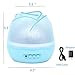 Colorful Undersea World, McWorks Fashion Flower Bud Music Multiple Colors Rotating Projector Night Lights, Best for Kid's Baby's Gift to Stimulate Curiosity and Imagination