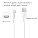Lightning Cable, KOOWIEN 4Pack 6ft Extra Long 8Pin USB Syncing and Charging Cord for iPhone 7/7 Plus, 6s plus/6s/6 plus/6, se/5s/5c/5, iPad Air/Pro/Mini, iPod nano/touch (White)