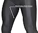 Optimal Human BJJ Jiu Jitsu Spats -No Gi Fight Compression Pants w/Mesh Panels - for Grappling, MMA, Wrestling