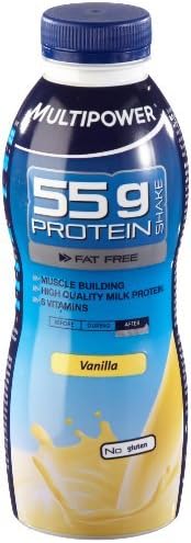 Multipower Sportsfood Vanilla Flavoured Protein Shake 500ml by Multipower Sportsfood