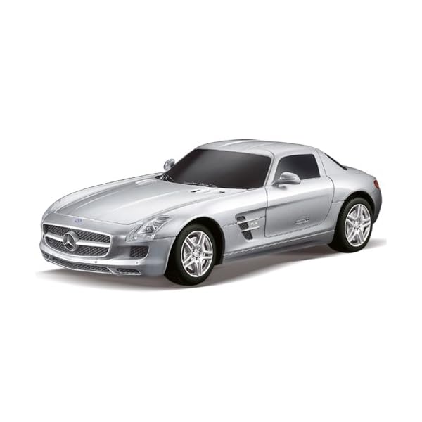 Mercedes Benz SLS AMG - RC ferngesteuertes Lizenz-Fahrzeug im Original-Design, Modell-Maßstab 1:24, Ready-to-Drive, Auto… – Bild 4