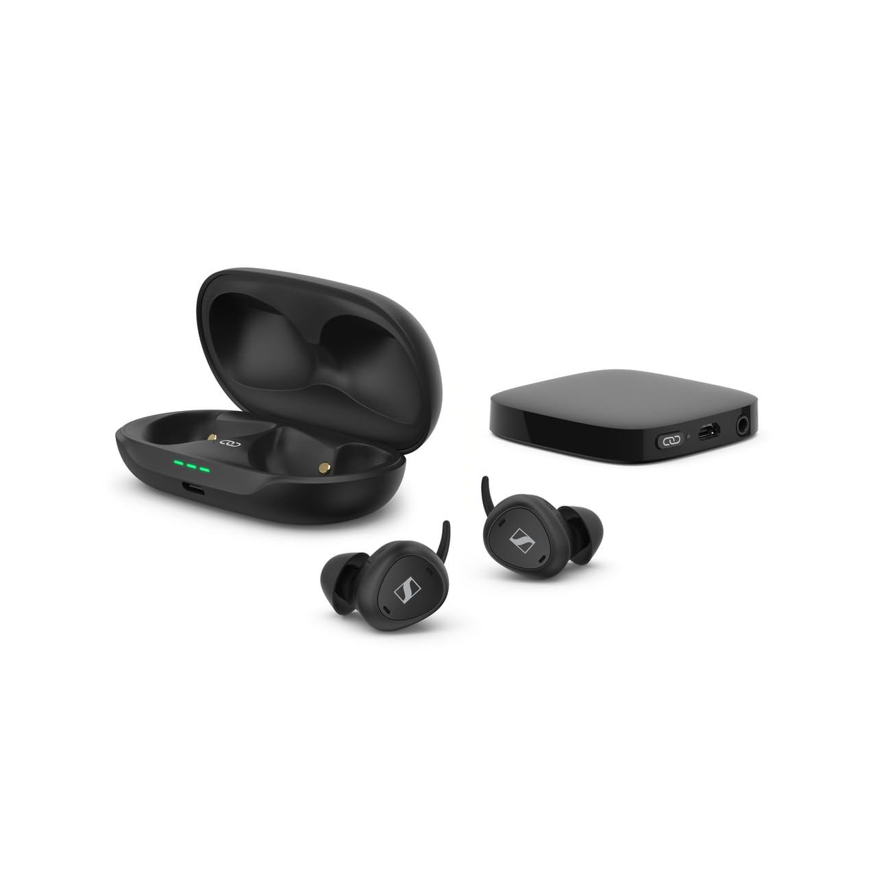 Sennheiser TV Clear Set - Wireless TV Earphones with Passive Noise Cancellation and Bluetooth - Comfortable, Wireless In-ear TV Headset — image 1