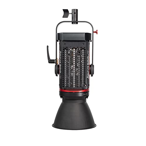 Aputure 300d II,Aputure 300d Mark II,Aputure LS C300D II Light Storm 350W 5500K Daylight Balanced Led Video Light CRI 96+ TLCI96+ 45000lux@0.5m with The Reflector 8 Built-in Lighting FX V-mount