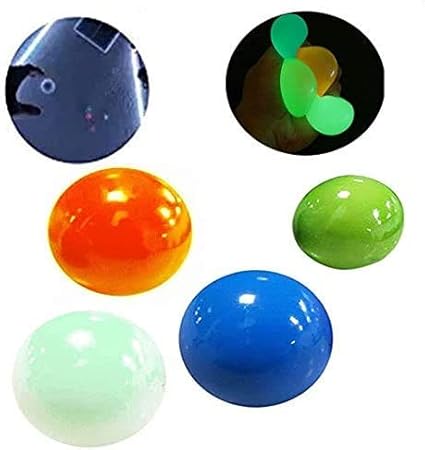 glow in the dark squishy ball