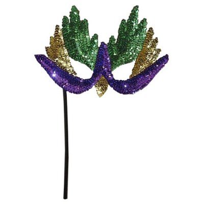 Sequin Mardi Gras Mask