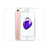 JimBird Tempered Glass Screen Protector Front + Back + Camera Lens Protector For iPhone 8 iPhone 7 9H Anti-Scratch Anti-Fingerprint