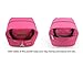 Muitifunction Canvas Bento Lunch Bag for Picnic Travel Tote Lunch Bag with Zipper Stylish Large Capacity Pink by Oneyongs