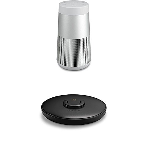 Bose SoundLink Revolve Enceinte Bluetooth Argent + Socle de chargement