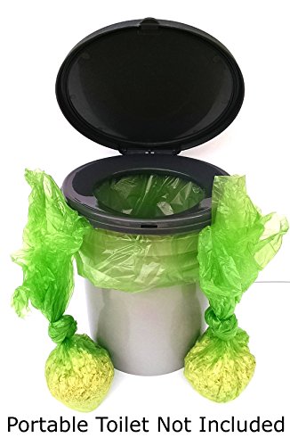 Portable toilet bags - portable toilet liner bags fille…