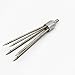 MAYMII M8 5-Prong Fishing Fork Fish Frog Eel Salmon Barbed Stainless Fish Spear Long Nut