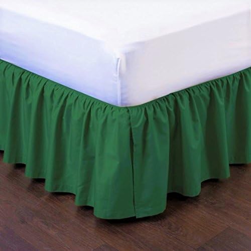 Amazon Com Gorgeoushome Pleated Dust Ruffle Bed Skirt Bedding Bed