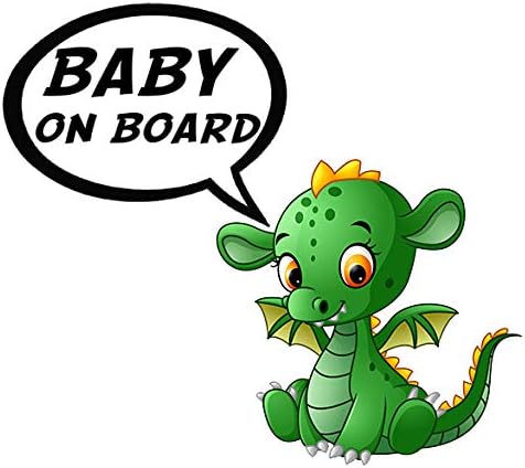 Bebe A Bord Thelittlesticker Baby Dragon Baby On Board H Sticker 11 Cm Automotive Kyobidigital Gifts Merchandise