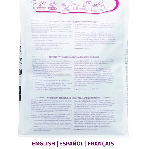 Litter Pearls Micro Crystals Unscented NonClumping Crystal Cat Litter