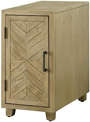 light oak end tables with storage