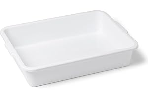 United Scientific Polypropylene Multi-Purpose Containment Tray - Lab Plastic Tray for Sterilizing & Drying Laboratory Supplies - Durable and Temperature Resistant - 15" L x 12" W x 3" H (1 Count)