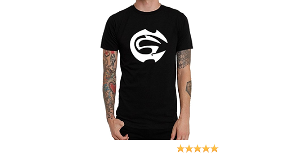 Amazon.com: almeer corto Cartel de Santa Logo Mens playera One Side Camisa,  XL, Negro : Ropa, Zapatos y Joyería