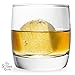 5 O'Clock Rocks 6.5-Ounce Scotch and Whiskey Glasses with FREE Mixologist Recipe Book (Set of 2). Great Gift for Dad!
