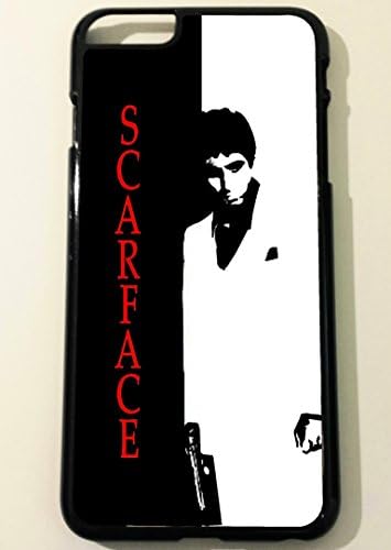 Decals N Tees iPhone 6 Scarface Rubber Black Case