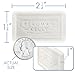 BERGMAN KELLY Bar Soap Travel Amenities Hotel Toiletries In Bulk Guest Size Bars Individually Wrapped (Short Stay 0.5 Oz, 50 Pack)