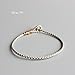TALE Tibetan Buddhist Hand-Braided Super Thin Lucky Knots Rope Bracelet Blessed By Monk Black, Silver, Brown