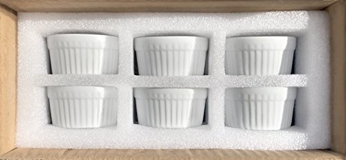 1 Porcelain+6+Piece+Ramekin+Dishwasher+Microwave