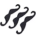 Hestya 48 Pieces Fake Mustaches, Self Adhesive Novelty Mustache Fiesta Party Supplies for Masquerade Party (16