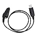 abcGoodefg Programming Cable for Kenwood Radio with CD Driver TK-190 TK-280 TK-385 TK-490 TK-2140 TK-2185 TK-3180 TK-3260