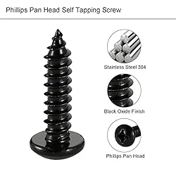 #4 x 1-1/4" Phillips Pan Head Self Tapping